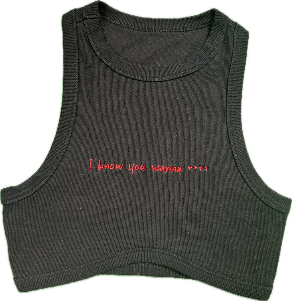 **** crop top